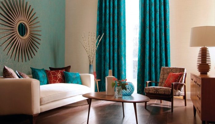 Interior image of a contemporary living room
